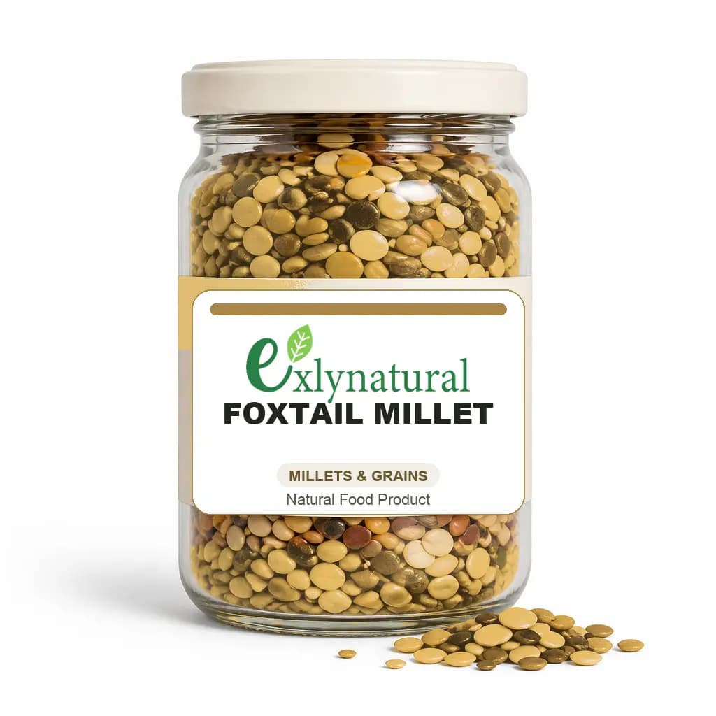 Foxtail Millet by Exlynatural